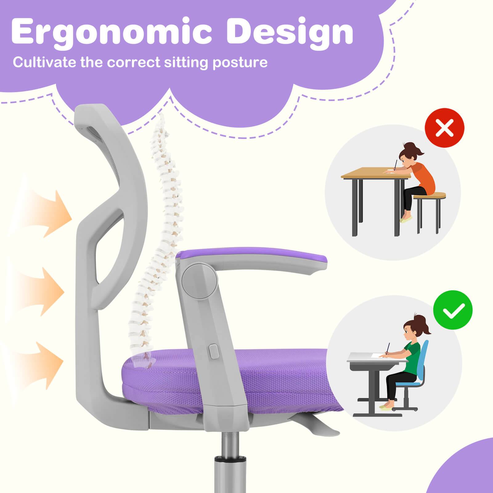 Ergonomic Design  
Cultivate the correct sitting posture