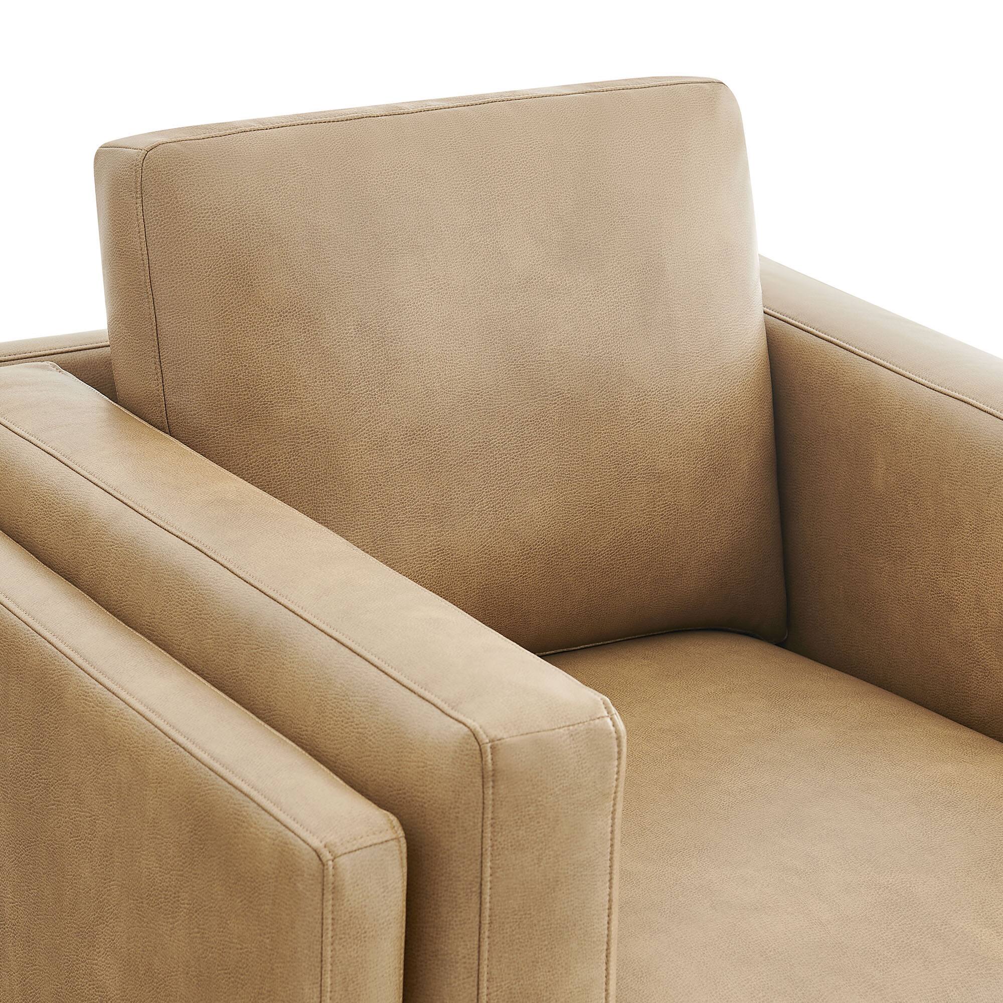 Alt View 6. Modway - Roscoe Upholstered Armchair - Toast.