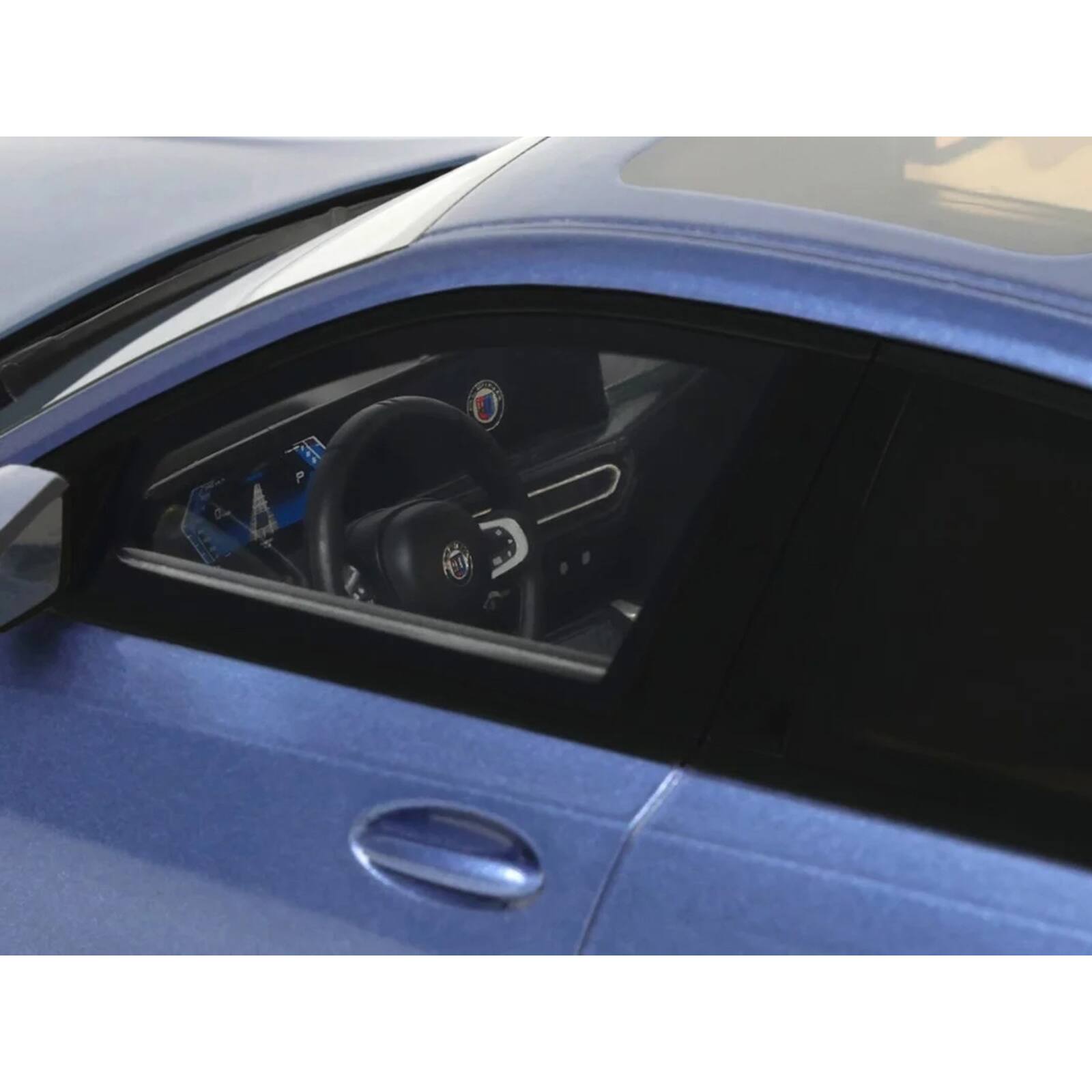 Alt View 1. GT Spirit - 2024 BMW Alpina B3 GT Saloon Blue Metallic 1/18 Model Car by GT Spirit.