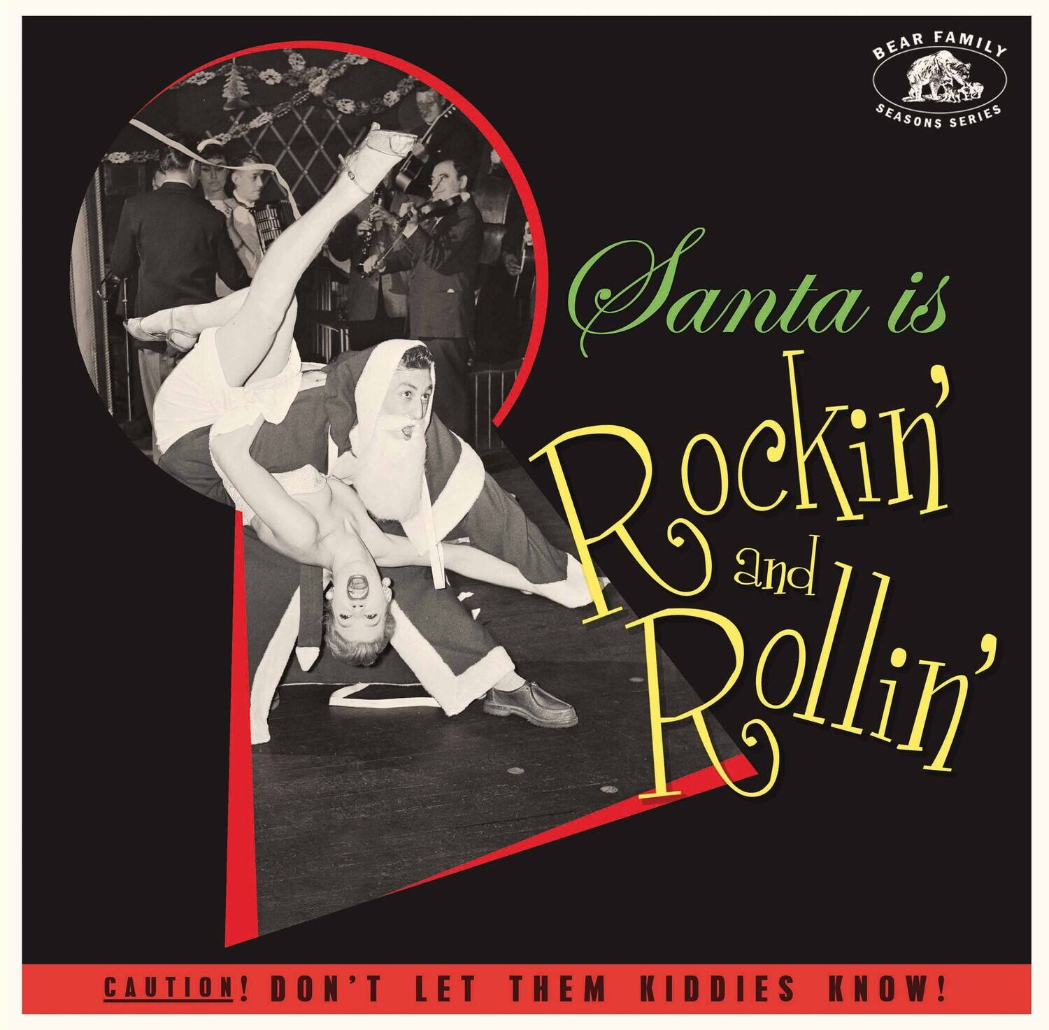 Various Artists - Santa Is Rockin' And Rollin' (Various Artists)   - VINYL LP