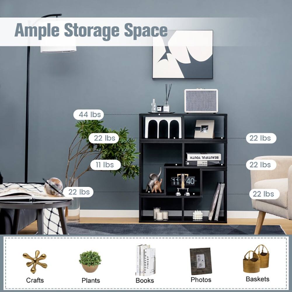 Ample Storage Space

44 lbs  
22 lbs  
22 lbs  
11 lbs  
22 lbs  
22 lbs  
22 lbs  
22 lbs  

YOUTH BEAUTIFUL

22 lbs

Crafts  
Plants  
Books  
Photos  
Baskets