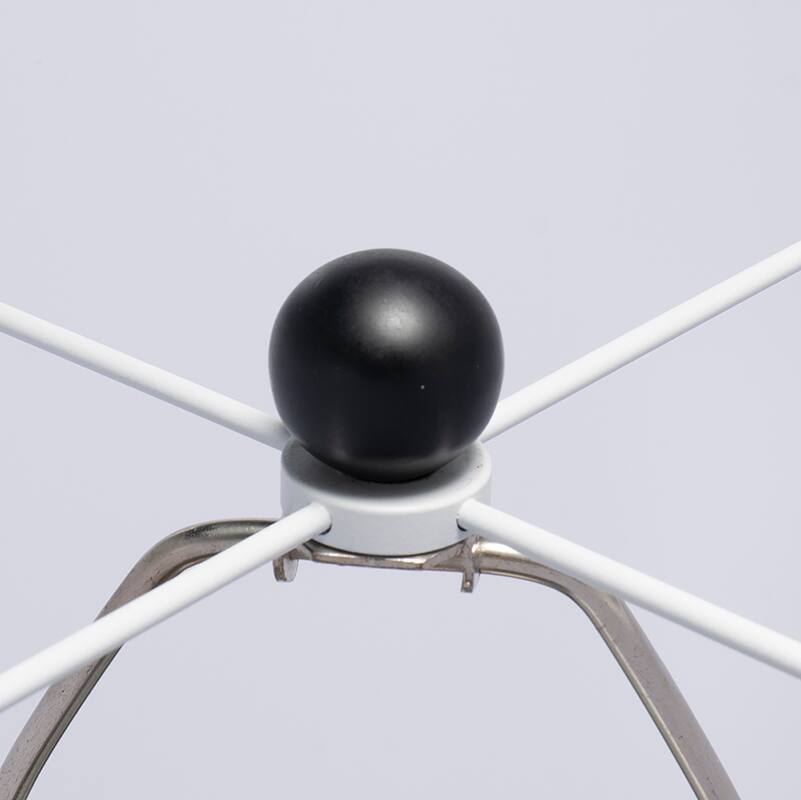 Alt View 2. Dexmalle - Dexmalle-Two Varying Round Accents Aluminum Desk Lamp-Black.