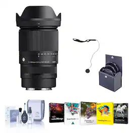 Bundle - Sigma - 16-300mm f/3.5-6.7 DC OS Lens for Fujifilm X, w/PC Software Acc Kit