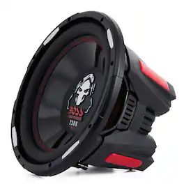 BOSS Audio - Phantom 12" 2300 W Max Power 4 Ohm DVD Car Audio Subwoofer, P126DVC - Black