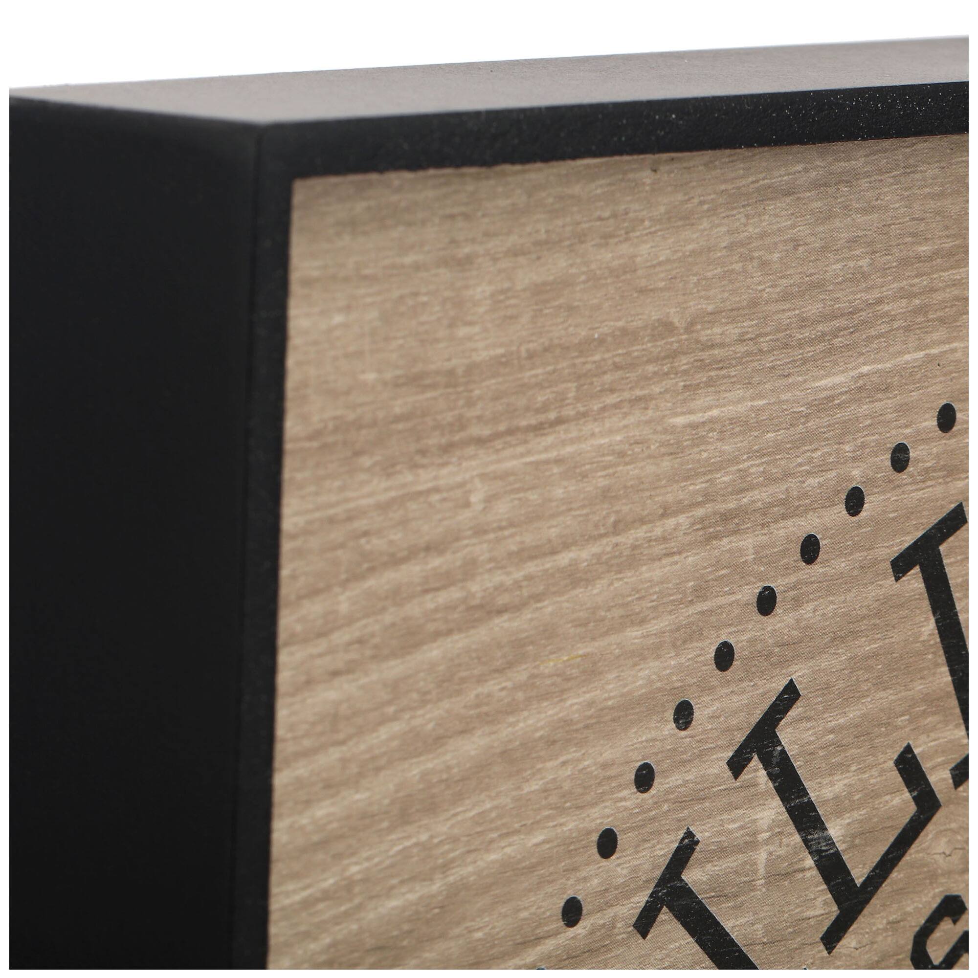 Alt View 2. Open Road Brands - 12'' x 12'' Team Framed Wood Stadium Sign - Multicolor.