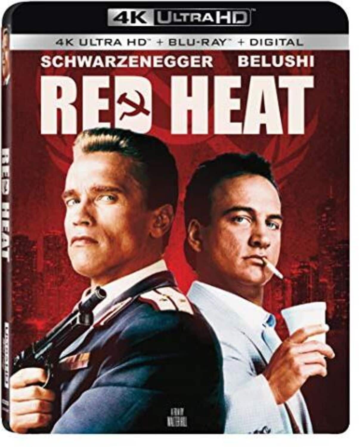 Front. Red Heat   - 4K Blu-Ray.