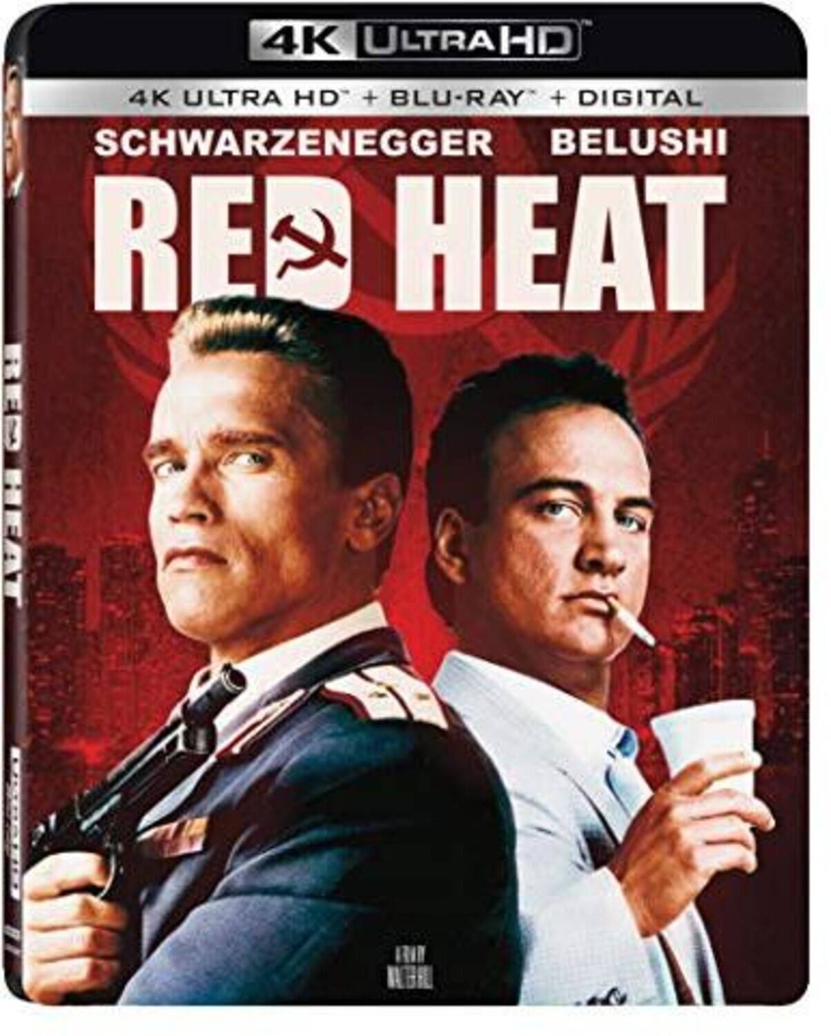 Front. Red Heat   - 4K Blu-Ray.