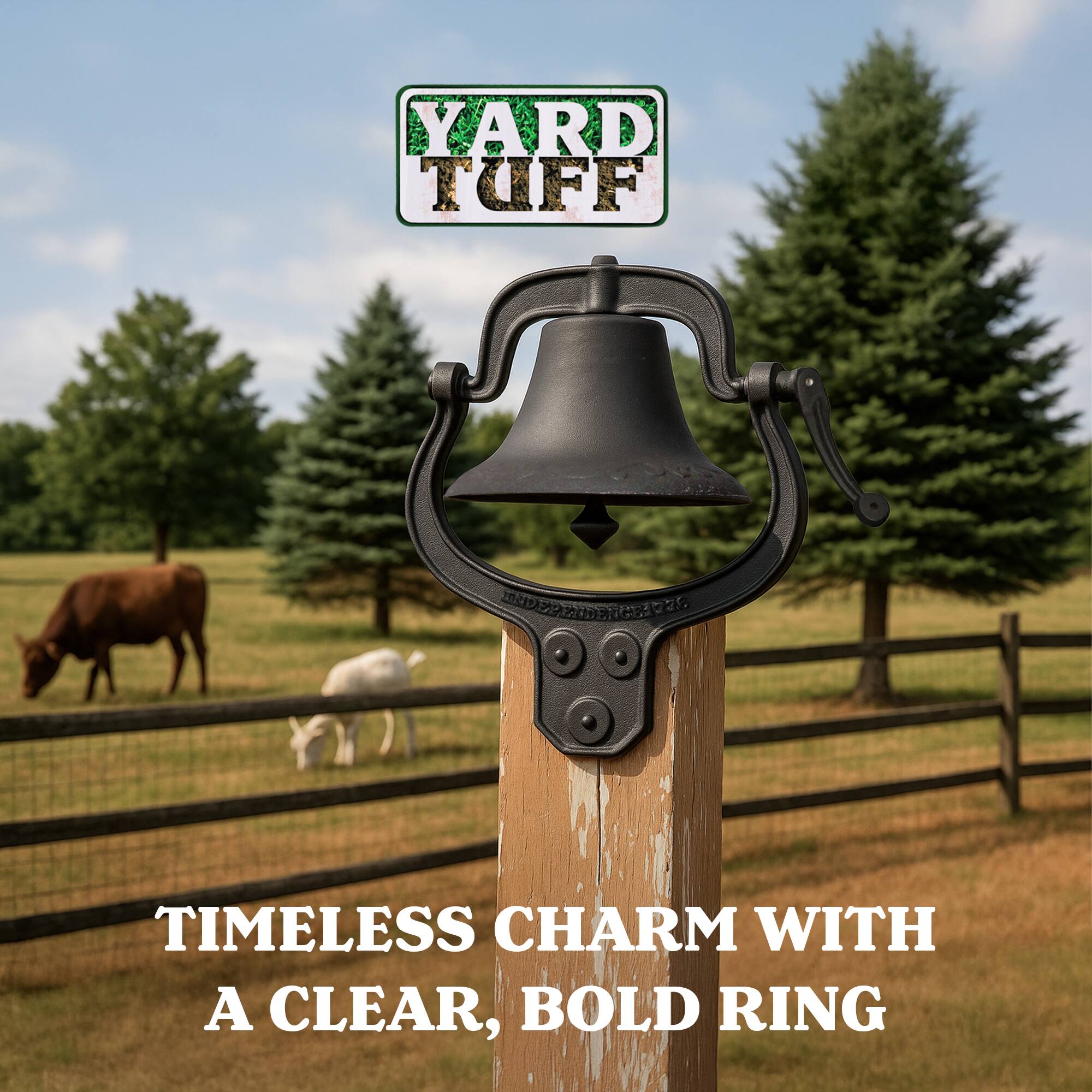 YARD TUFF

TIMELESS CHARM WITH A CLEAR, BOLD RING