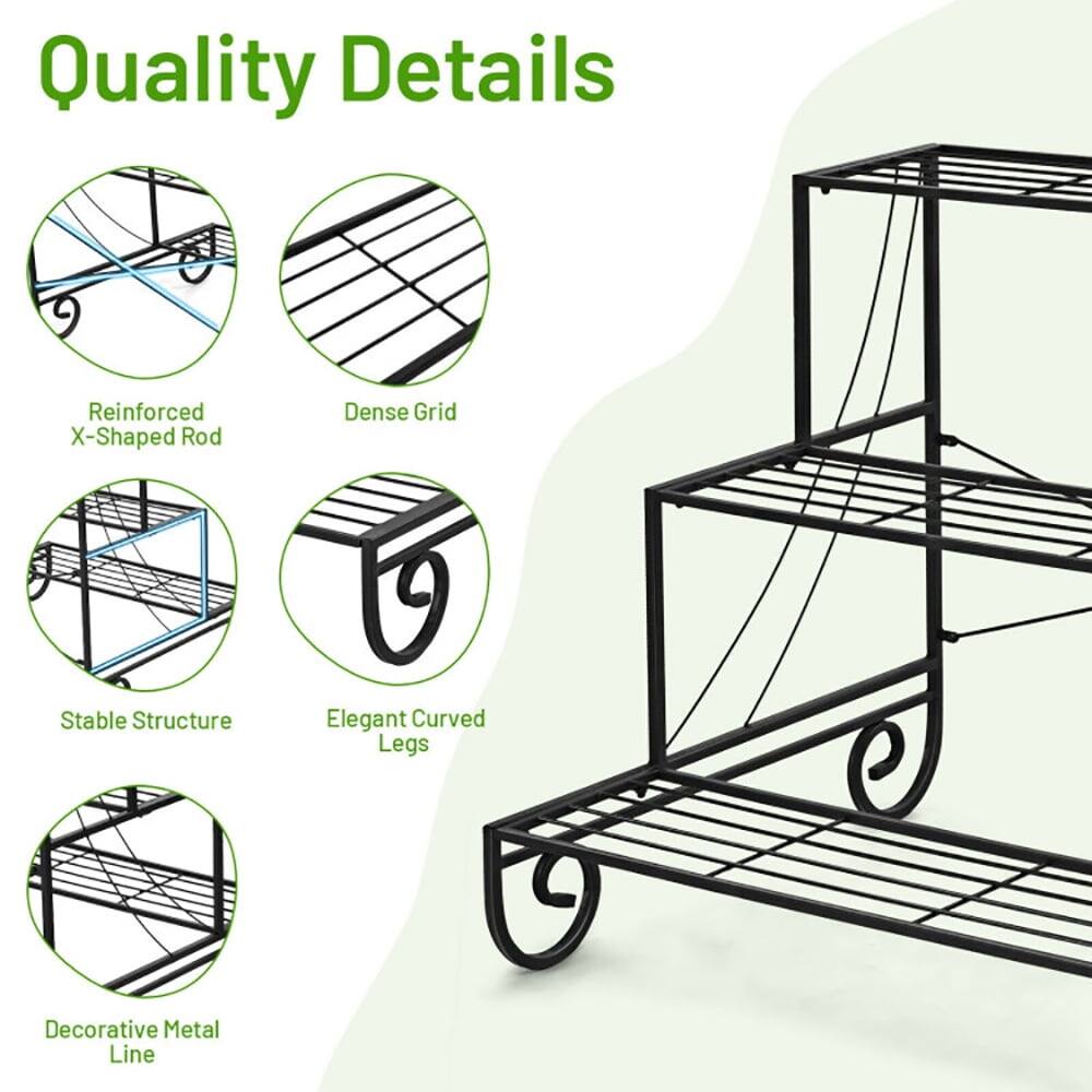 Quality Details  
- Reinforced X-Shaped Rod  
- Dense Grid  
- Stable Structure  
- Elegant Curved Legs  
- Decorative Metal Line