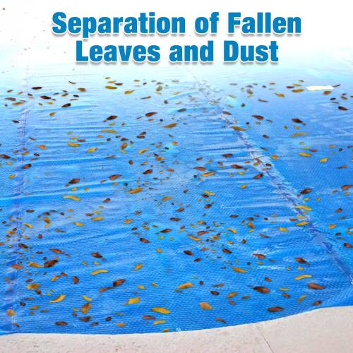 Separation of Fallen Leaves and Dust