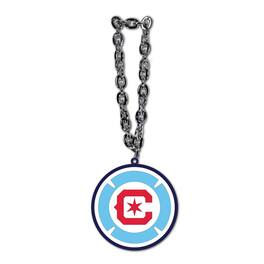 MOJO - Chicago Fire Team Logo Fan Chain Necklace - Red