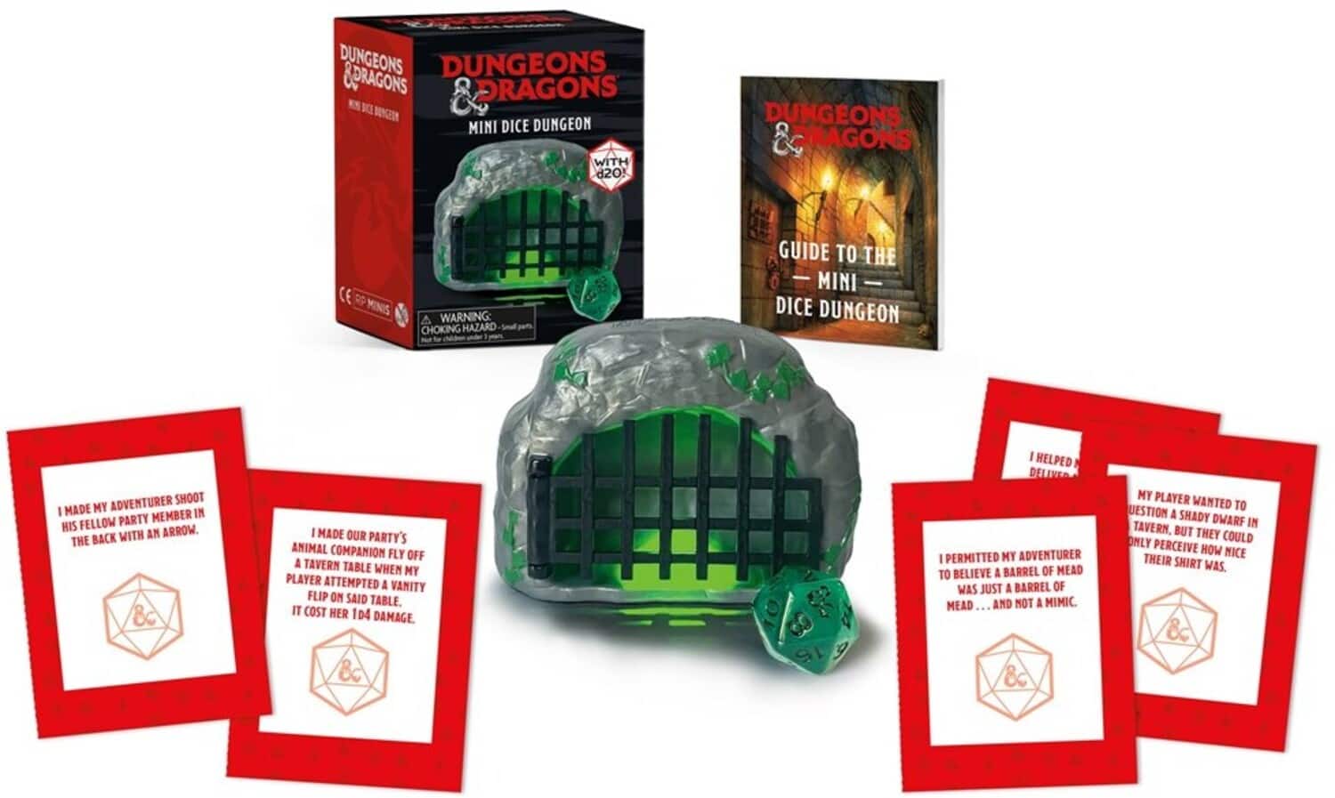 PopMarket - Dungeons & Dragons: Mini Dice Dungeon (Dungeons & Dragons, D&D) - BOOKS - Multicolor