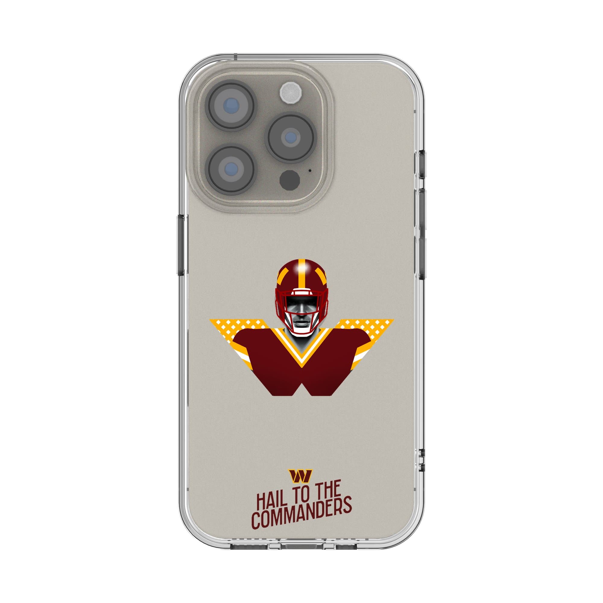 Keyscaper - NFL - Washington Commanders iPhone Clear Case - 16 - Multicolor