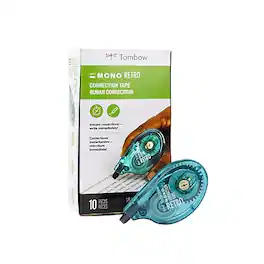 Tombow - MONO Retro Correction Tape, 10/Pack - White