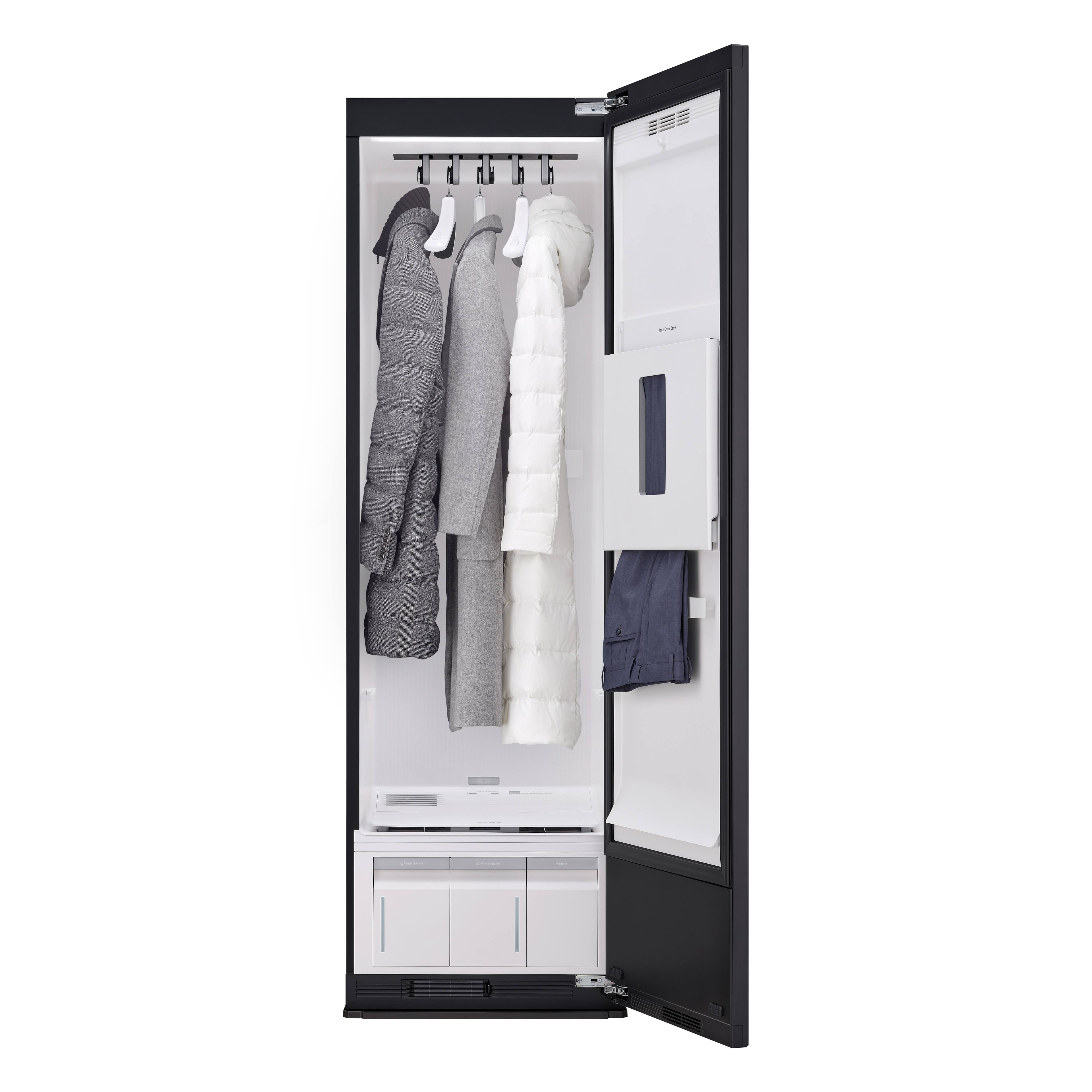 Alt View 8. LG - Styler Smart Steam Closet with Dual TrueSteam and and Dynamic MovingHanger - Beige.
