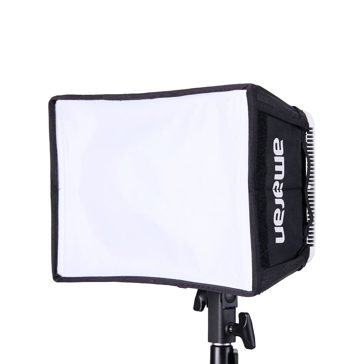 Alt View 7. Amaran - amaran Pano 60c 60W RGBWW LED Light Panel Kit, White.