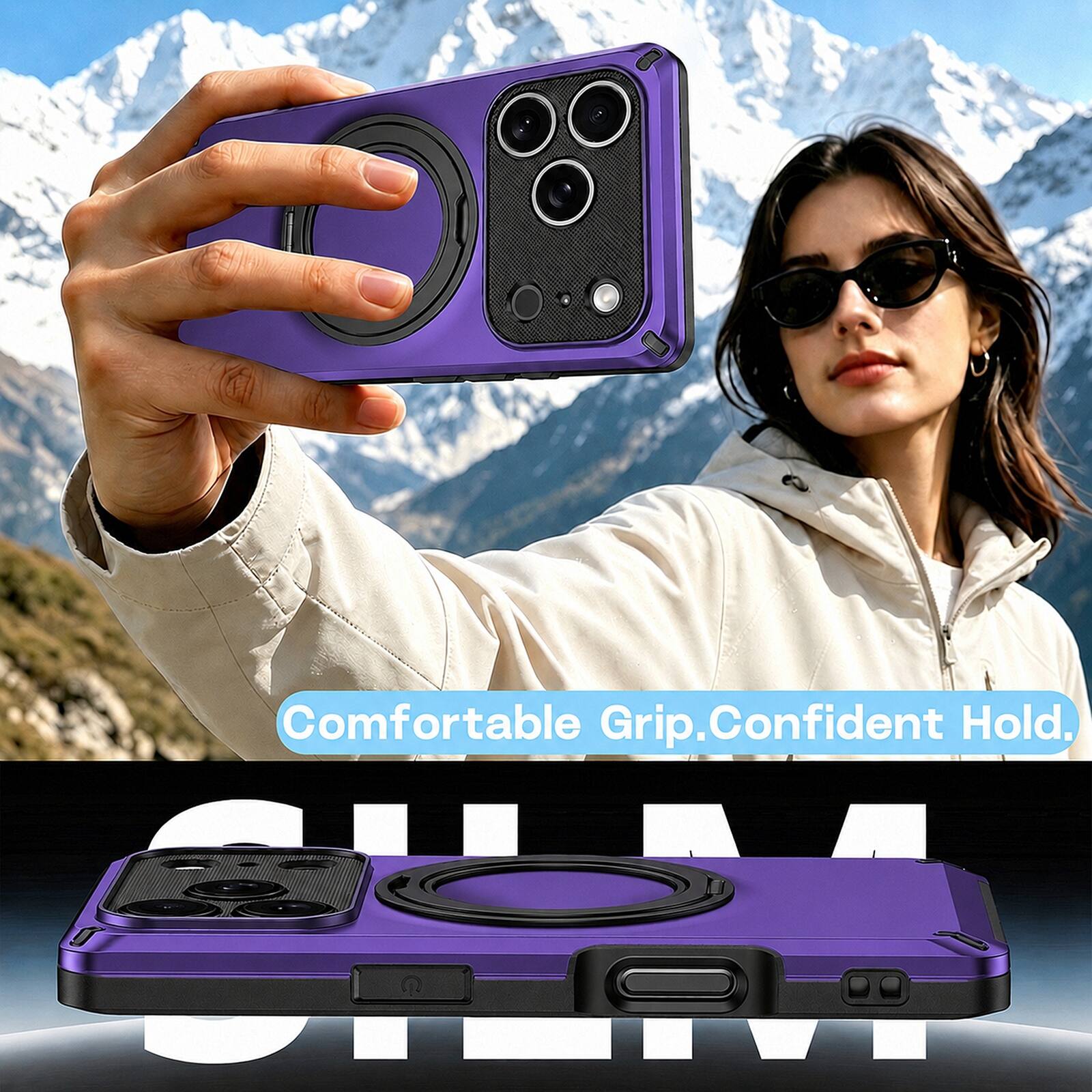 Comfortable Grip. Confident Hold.