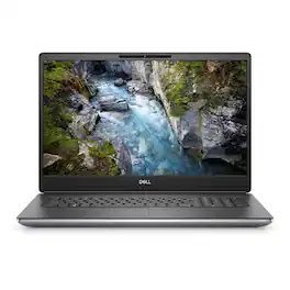 Dell - Refurbished Excellent - Precision 7760 17.3" 64GB 512GB SSD Xeon® W-11855M 3.2GHz WIN11P, Aluminum Titan Grey - Gray