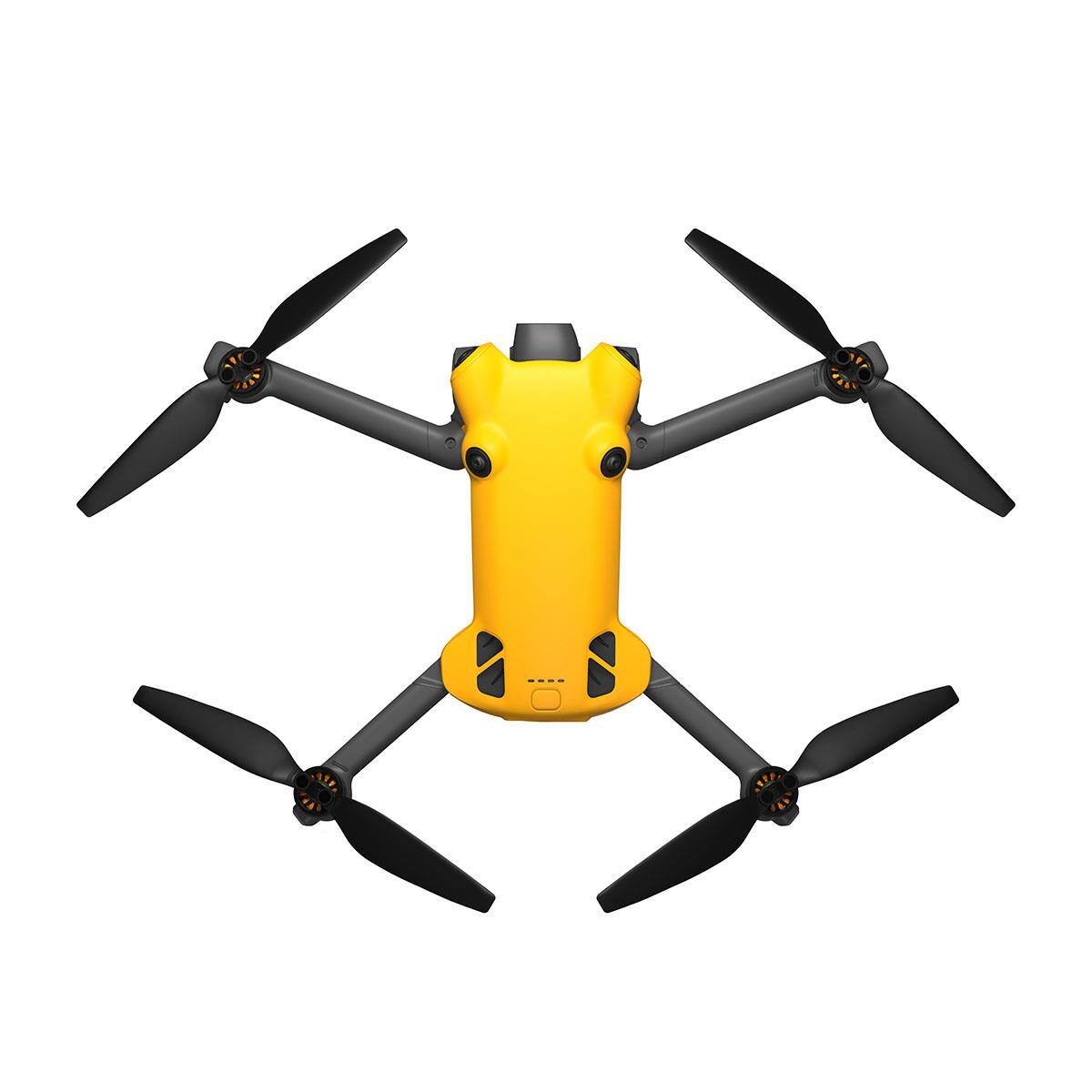 Alt View 2. SKYROVER - Skyrover X1 4K Drone with Remote Controller, Yellow - Yellow.