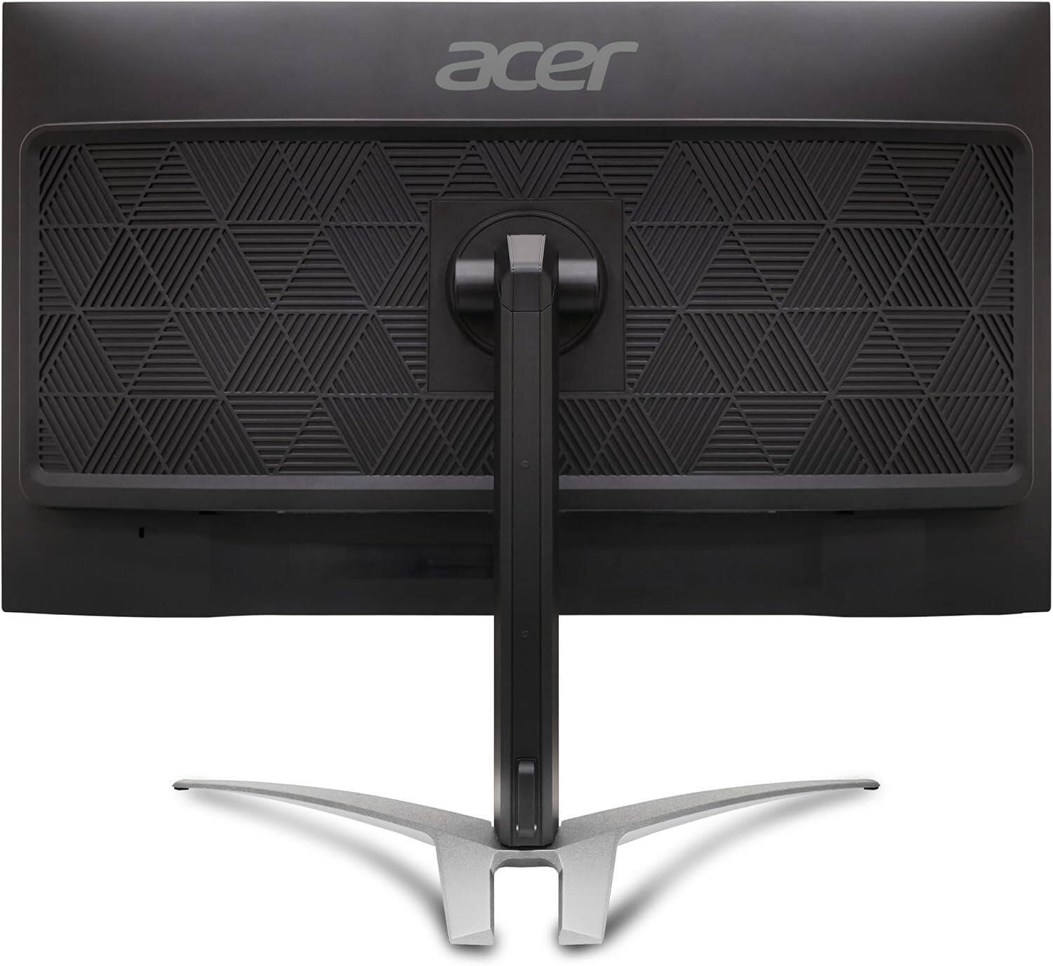 Left. Acer - Nitro XV323QU M3 WQHD Gaming LED Monitor 2560x1440 165Hz - 16:9 - Black - Black.