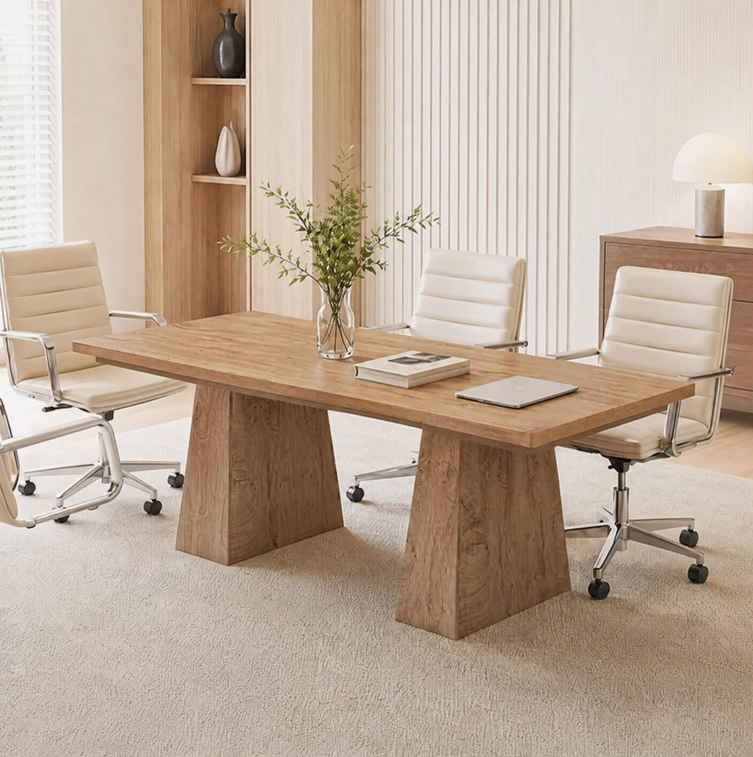 Tribesigns 5FT Conference Table, Rectangular Conference Room Table ...
