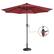 Alt View 14. Nature Spring - 9-Foot LED Lighted Patio Umbrella with Push Button Tilt - Red.