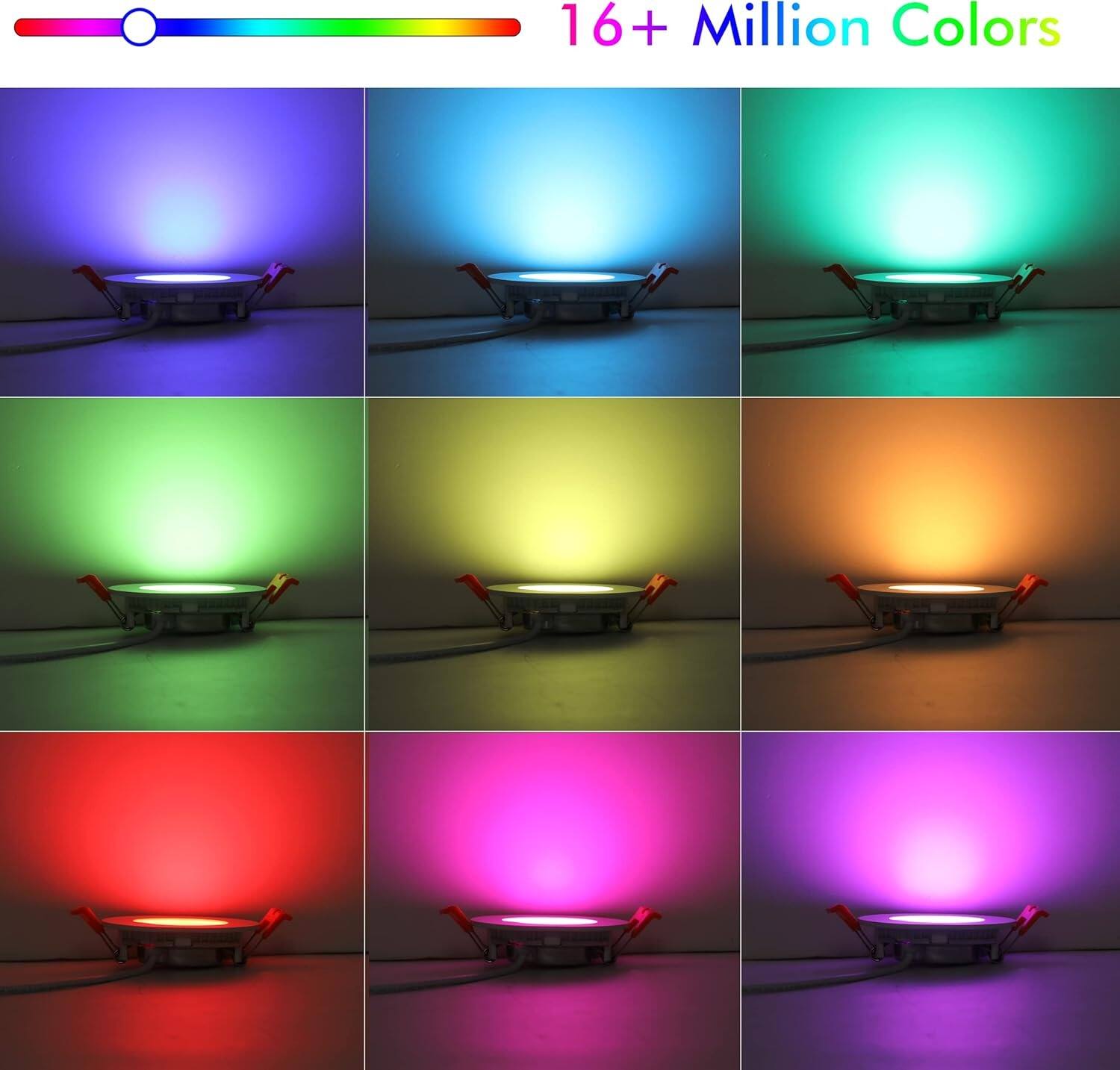 16+ Million Colors