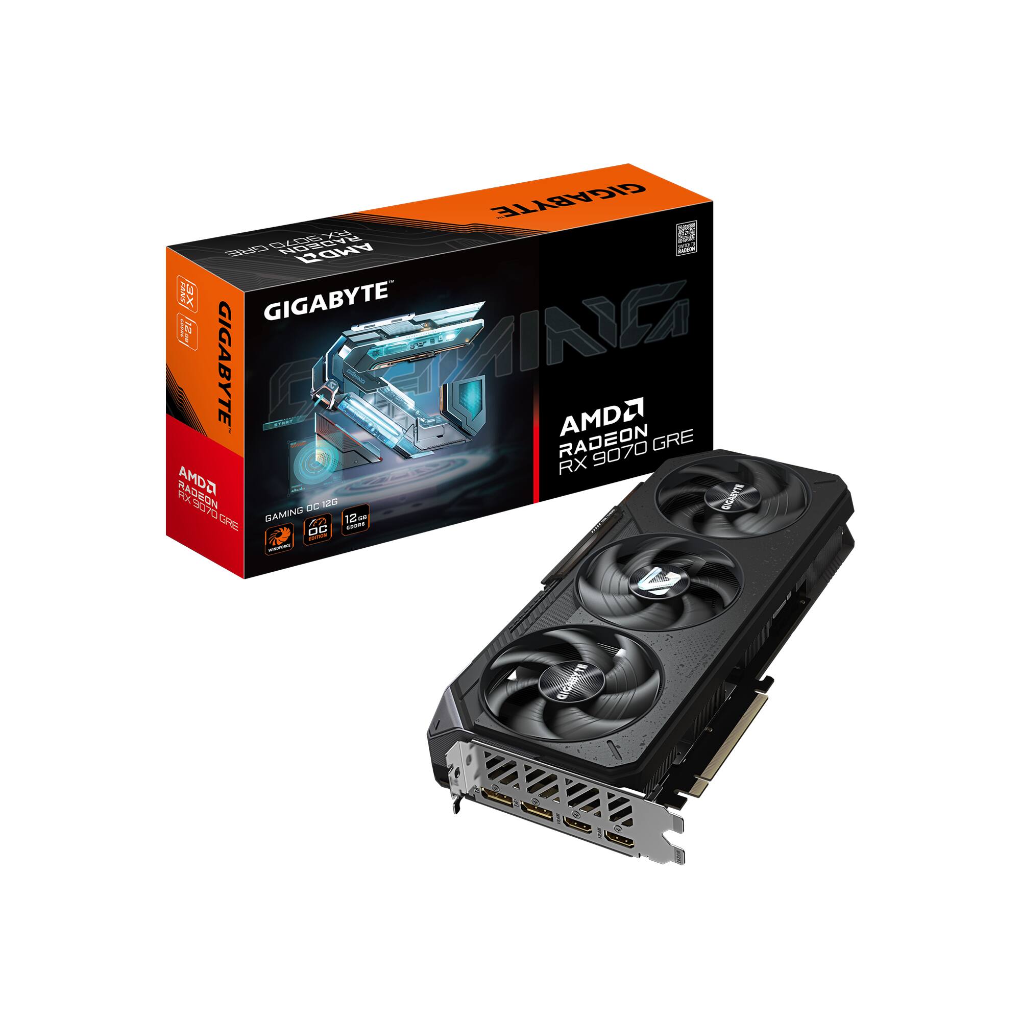 GIGABYTE GLOPON M O GAE NO AMD2 - GIGABYTE 2 KINC GIGABYTE - d AMD2 RADEON GRE RX 9070 AMDA RADRON PCK EAOS DC n1 ar DAMING 12 COME AO coar DC R - ALABRS