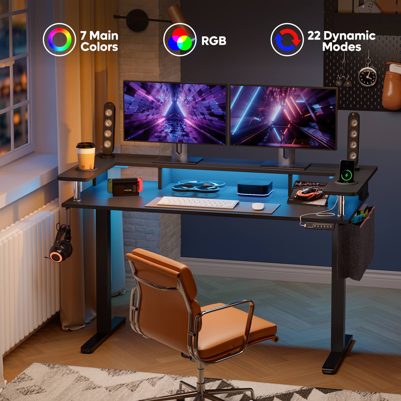 7 Main Colors RGB 22 Dynamic Modes