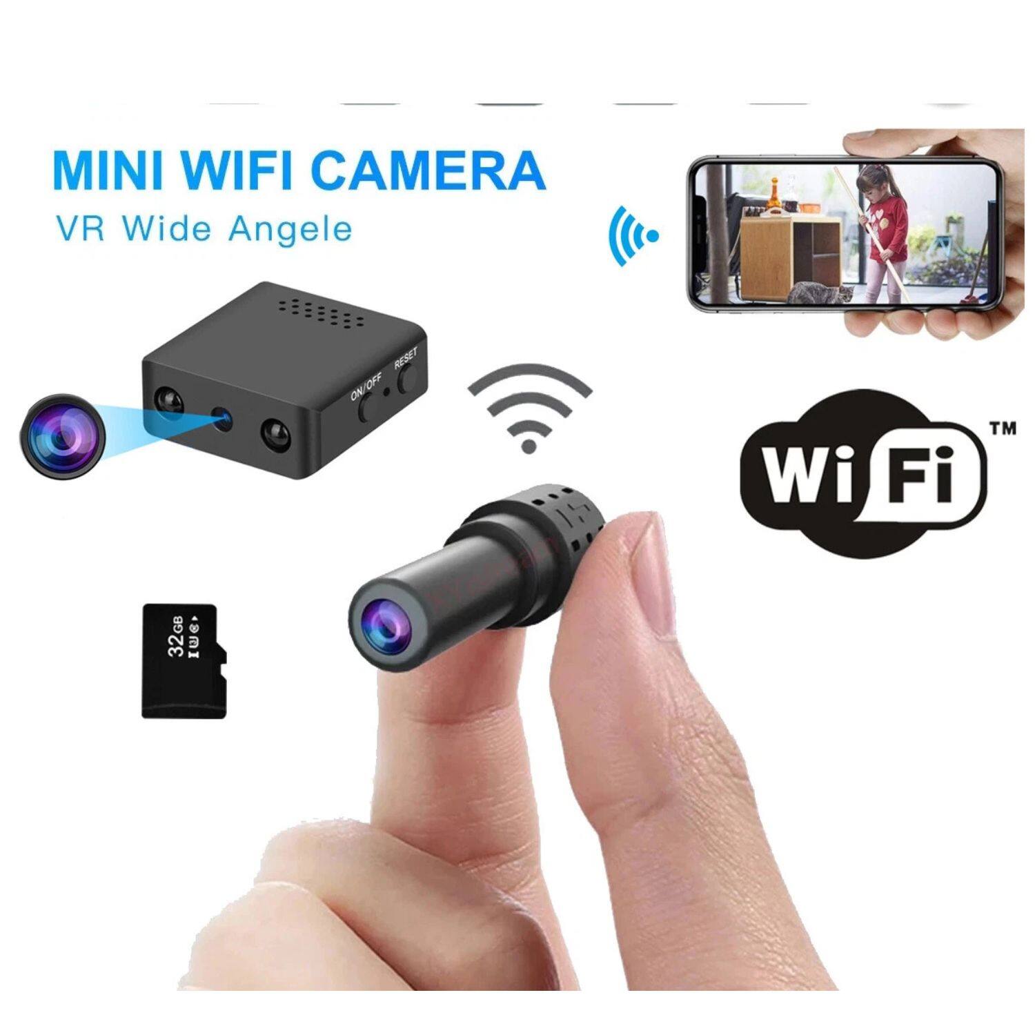 MINI WIFI CAMERA  
VR Wide Angle  

Wi-Fi  

32GB