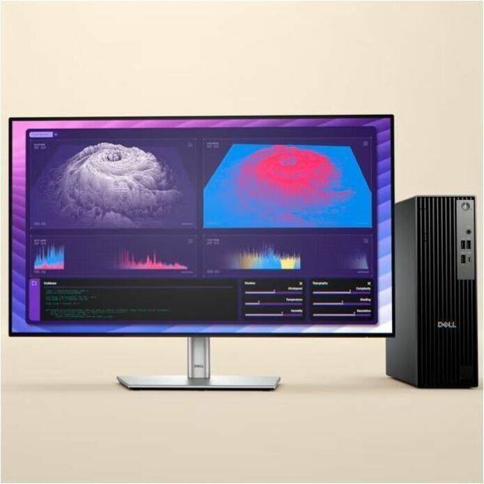 Alt View 5. Dell - Dell Pro Slim Plus QBS1250 Desktop Computer - Intel Core Ultra 7 265 - 32 GB - 1 TB SSD - Slim PC - Standard Black - Standard Black.