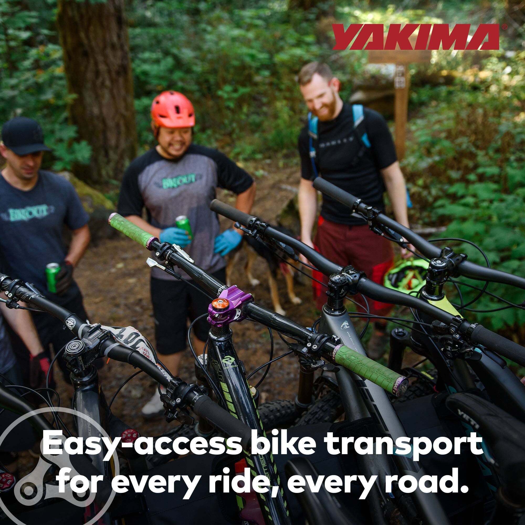YAKIMA BNOUT BROUT C

Easy-access bike transport for every ride, every road.