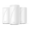 TP-Link - Deco BE16000 Wi-Fi 7 Quad-Band Whole Home Multi-Gig Mesh Router System (3-Pack) - White