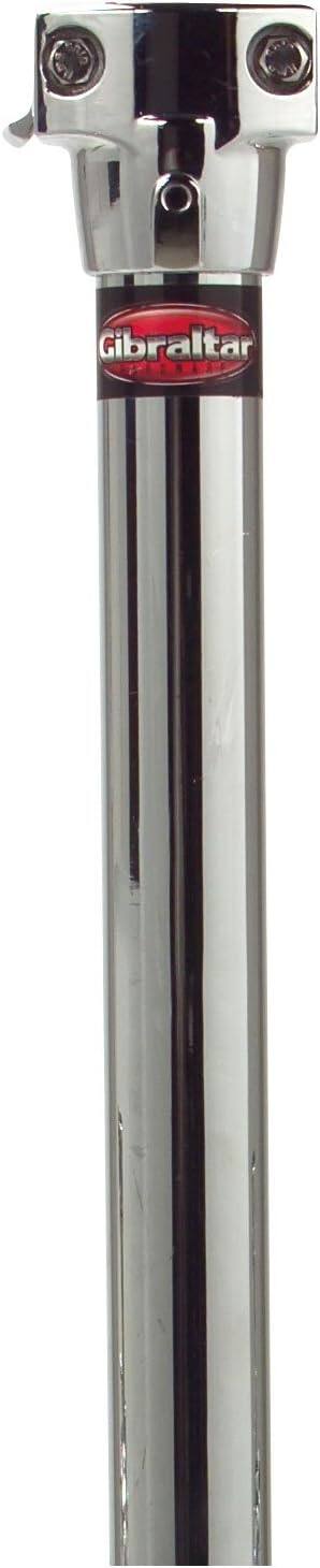 Left. Gibraltar Hardware - Short Mounting Post with Adaptor 14" Short Post Drum Rack Extension with 1.5" Diameter Tube & Clamp End.