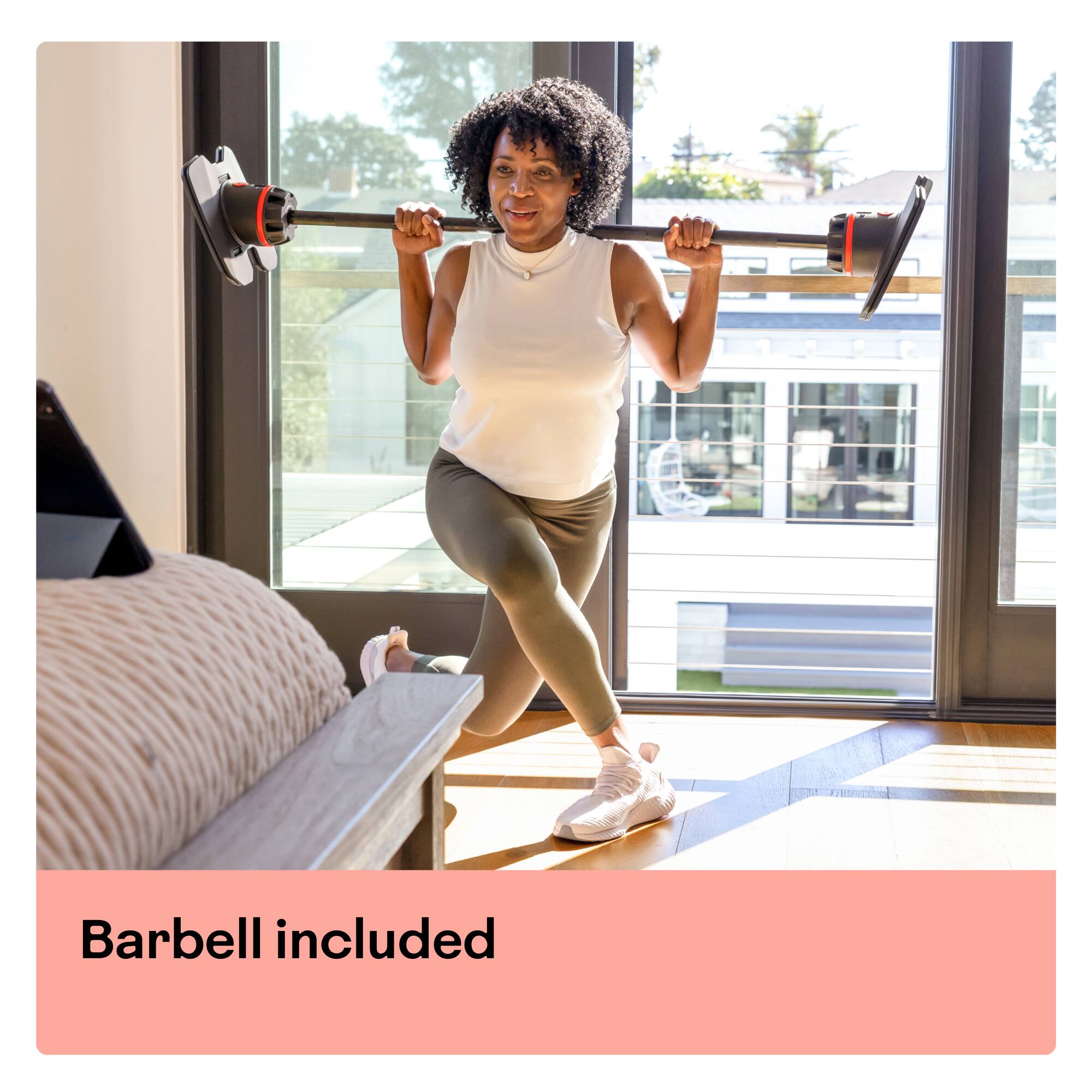 Barbell included
