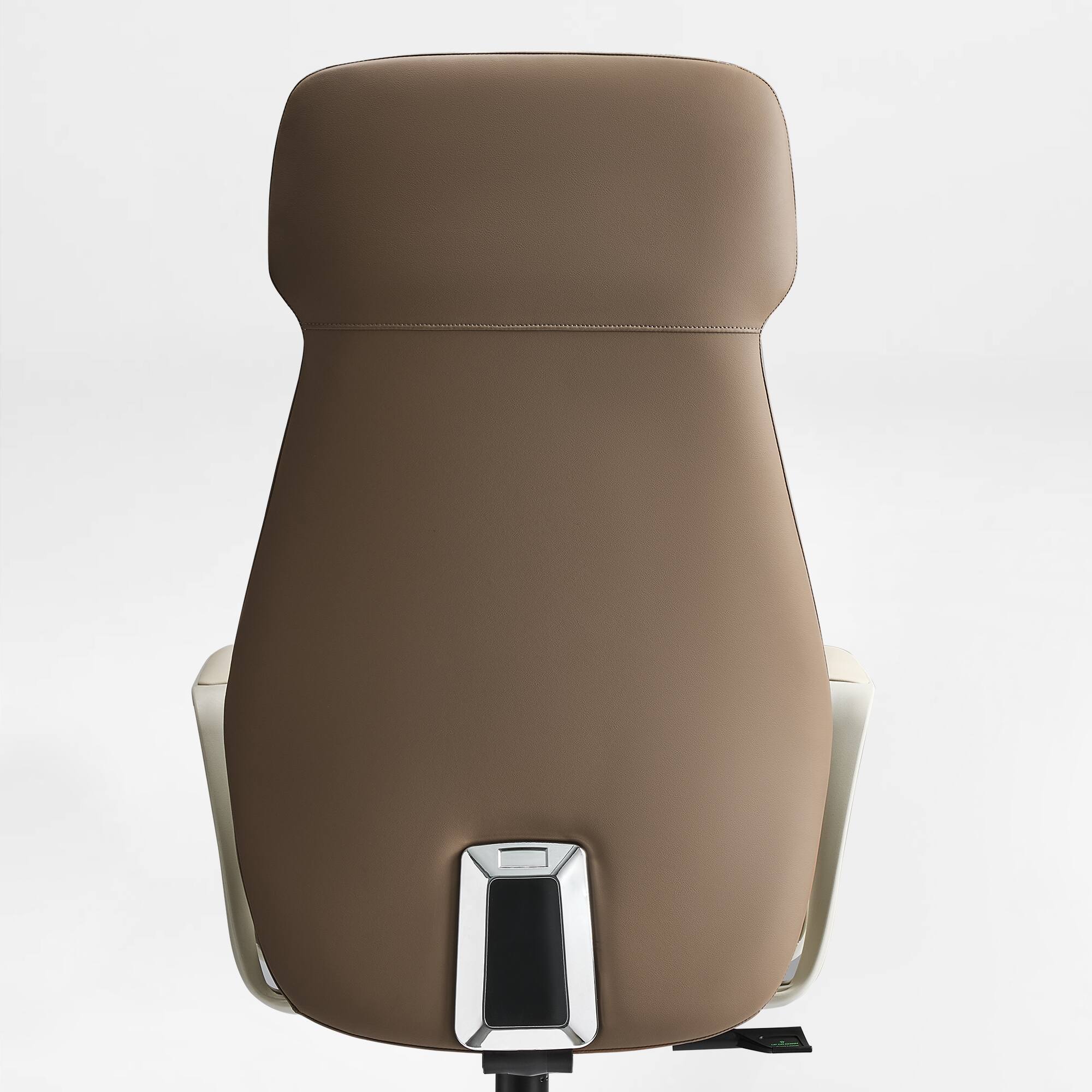 Alt View 2. Eureka Ergonomic - Executive Office Chair, Premium PU Leather, Ergonomic Armrests, Height Adjustable Swivel Base - Green.