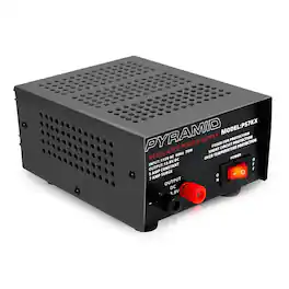 Pyle - Pyramid 5 Amp Hobbyist Bench Power Supply – AC-to-DC Power Converter for Equipment Testing - Black
