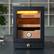 Alt View 1. KingChii - KingChii 20L Cigar Humidor Cabinet, 100-Cigar Spanish Cedar Storage Box with 3 Humidifiers & 3-Color LED - Black.
