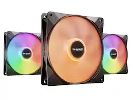 be quiet! - LIGHT WINGS LX 140mm PWM BL127 140mm ARGB LED Case Fan - Triple Pack - RGB