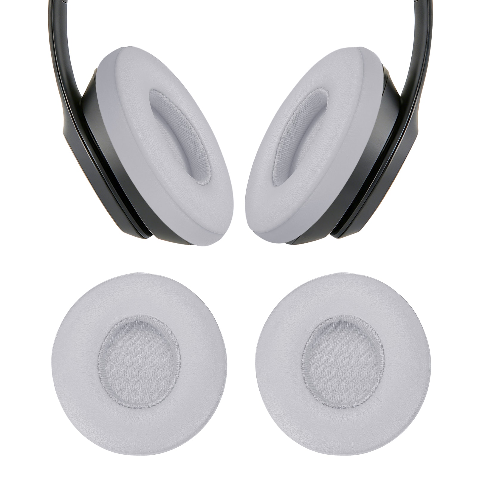 Unique Bargains - 2pcs Universal Wireless Ear Pads Replacement Cushions 2.9x2.6 Inch High Density for Headphones Gaming - Gray price history on PriceWatchPro