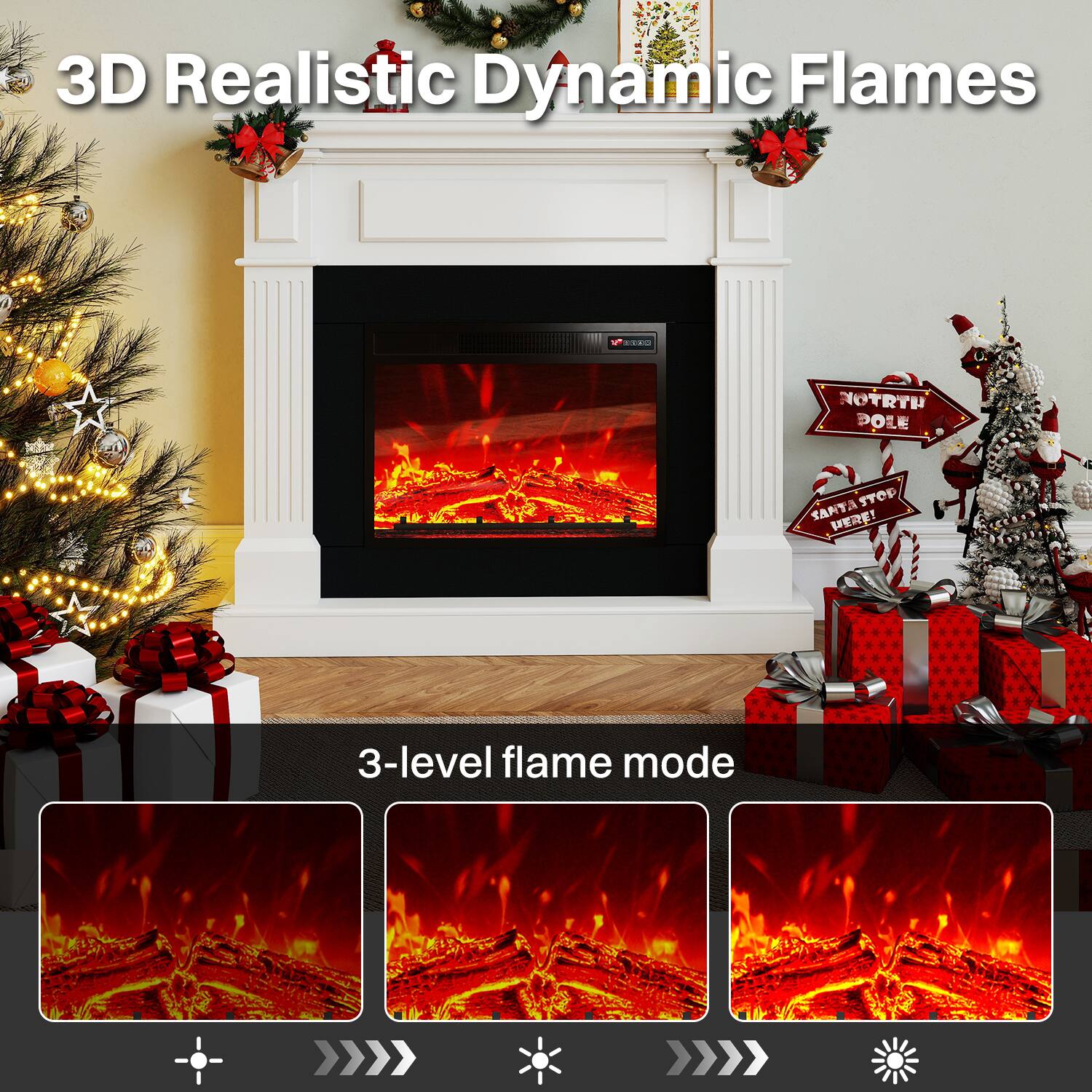 3D Realistic Dynamic Flames

3-level flame mode