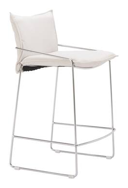 Hivvago - Pola Counter Stool - White