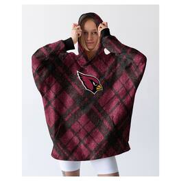 Pegasus - Arizona Cardinals 34" x 34" Digital Dash Sherpa Hooded Fan Cape - Multicolor