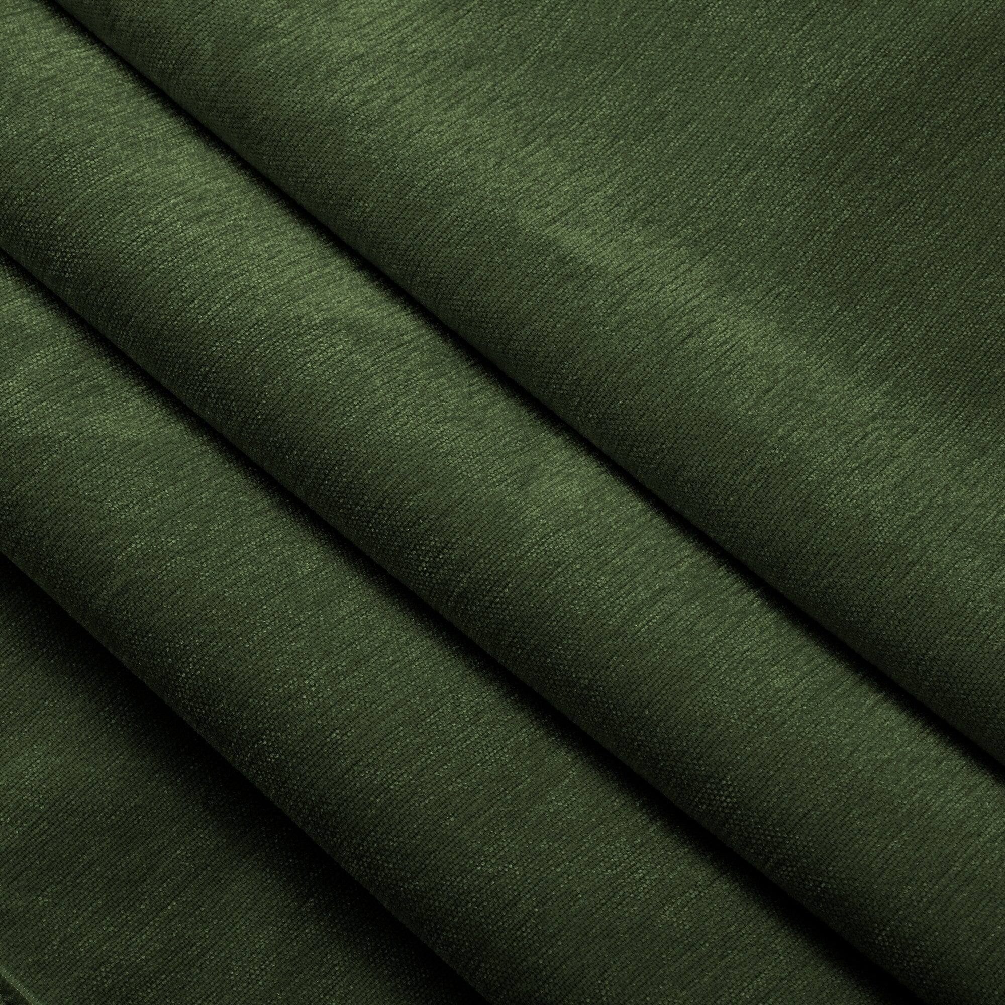 Left. Boyel Living - Slipcovered Chenille 4 Seater Cloud Sofa - Green.