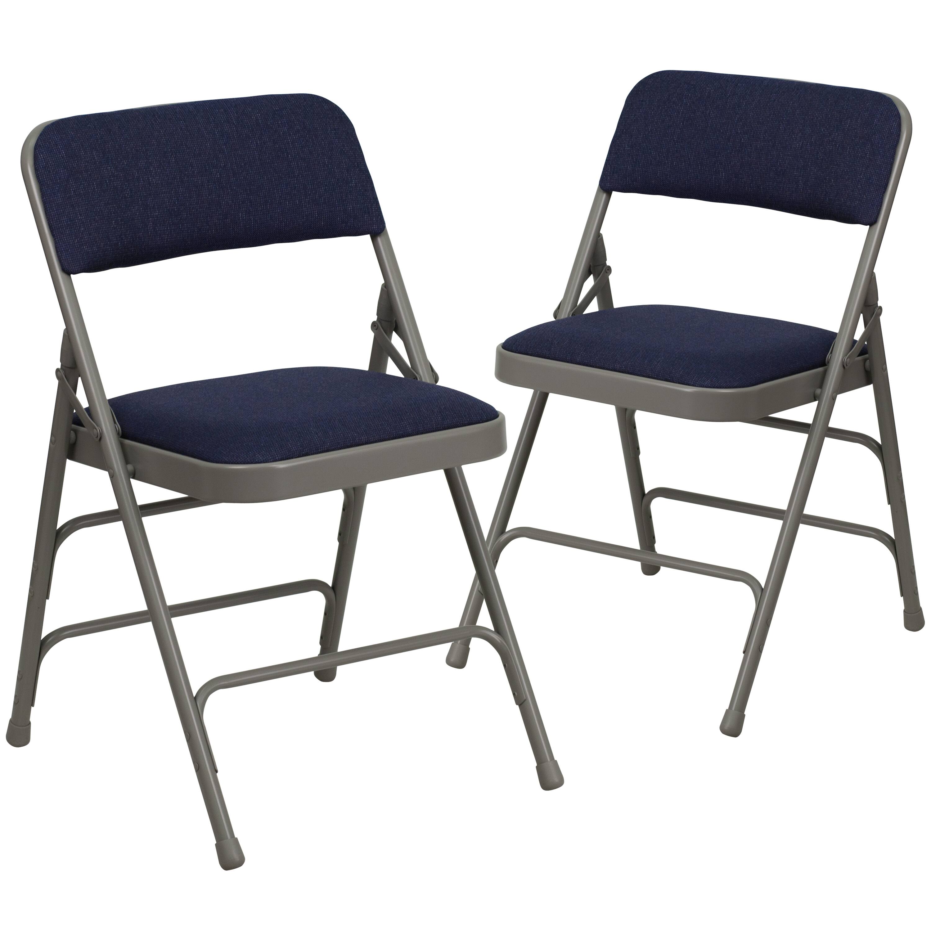 Navy Fabric/Gray Frame