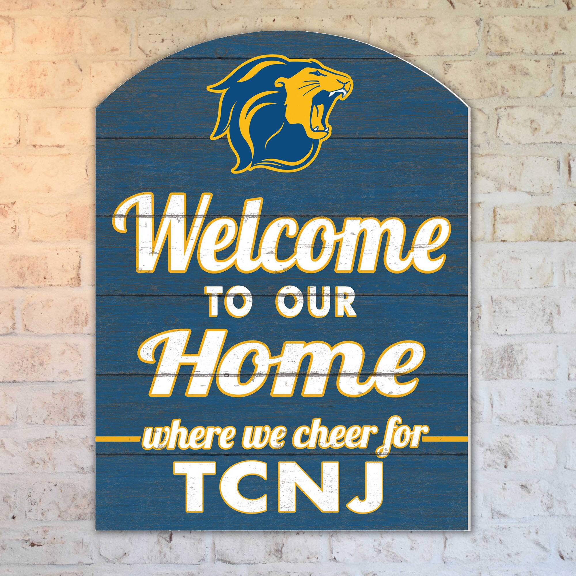 Welcome to our Home where we cheer for TCNJ