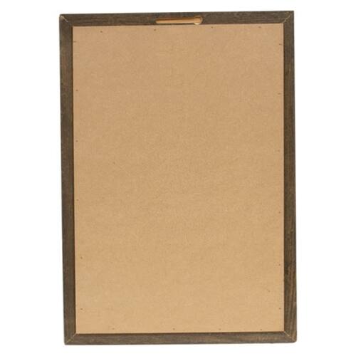 Angle. BreeBe - White Tails in Winter Framed Print 12" x 18" - Multicolor.