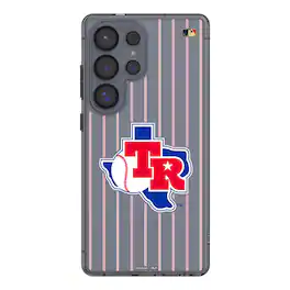 Keyscaper - MLB - Texas Rangers Cooperstown Galaxy Clear Case - S23 - Multicolor