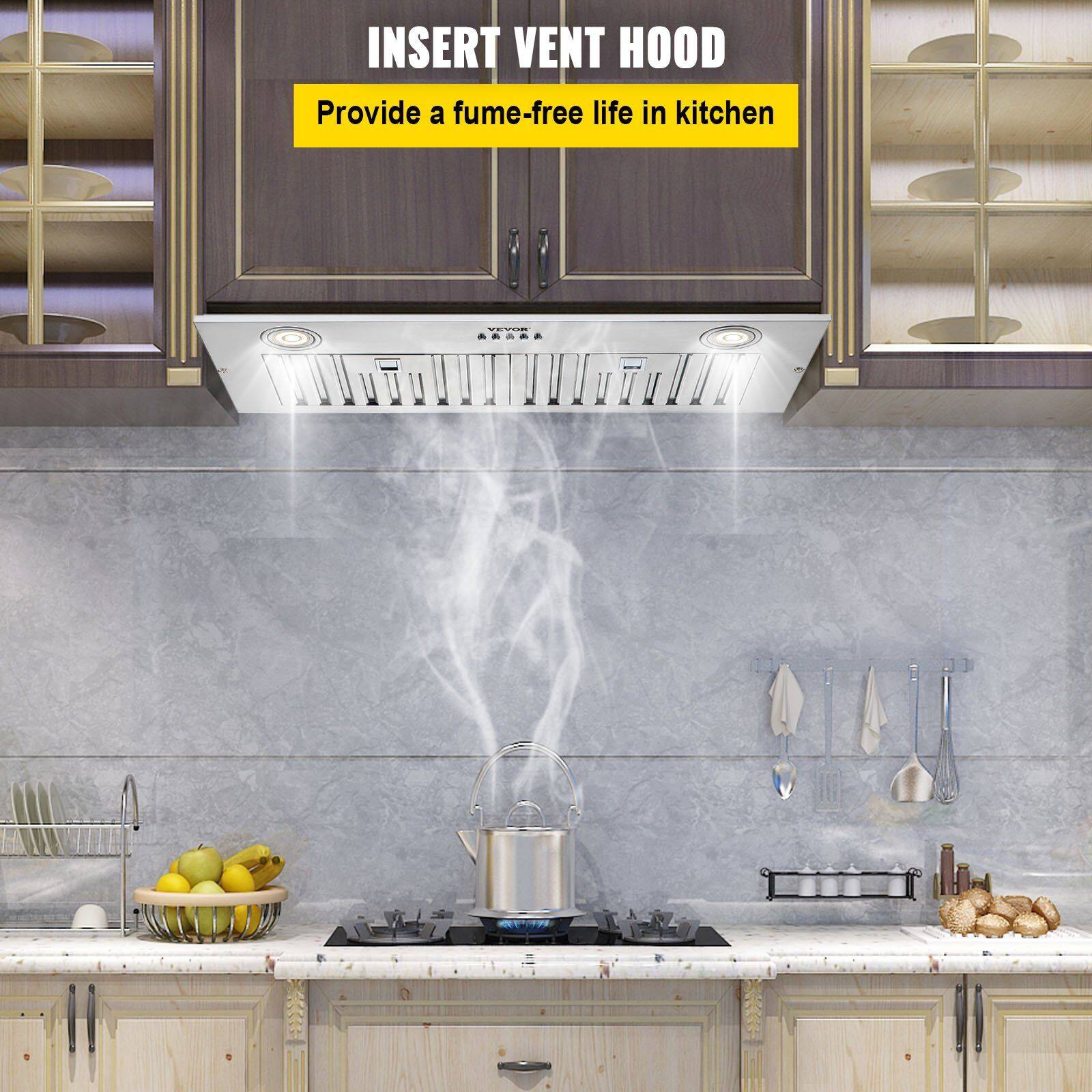 INSERT VENT HOOD  
Provide a fume-free life in kitchen