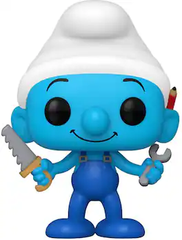 Funko - POP! TELEVISION: Smurfs - Handy Smurf - Collectibles - Multicolor